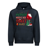 Navy mommy needs her jingle juice Urban Hoodie - MaliasSmallBusiness