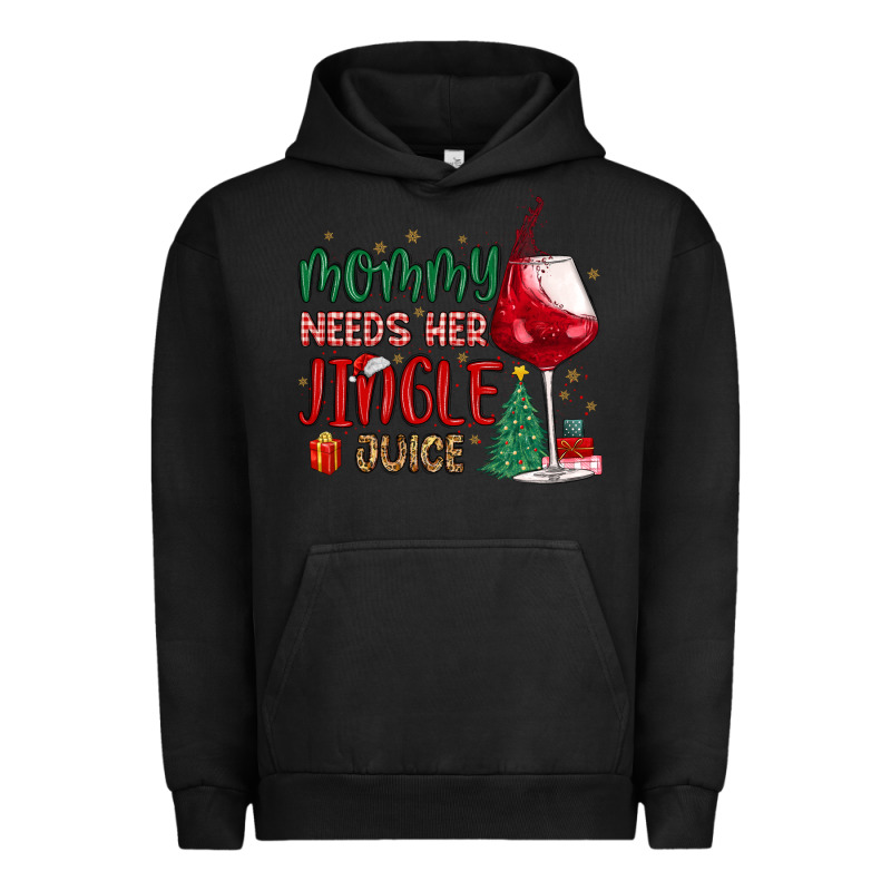 Mommy Needs Her Jingle Juice Urban Hoodie by MaliasSmallBusiness | Teevron