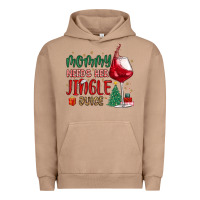 Pigment Burro mommy needs her jingle juice Urban Hoodie - MaliasSmallBusiness