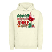 Pigment Pistachio mommy needs her jingle juice Urban Hoodie - MaliasSmallBusiness