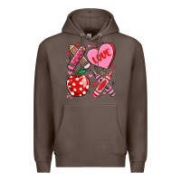 Coffee valentine xoxo teacher Premium Hoodie - MaliasSmallBusiness