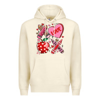 Sandshell valentine xoxo teacher Premium Hoodie - MaliasSmallBusiness