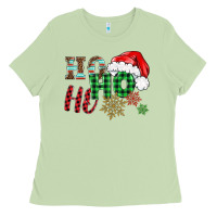 Matcha ho ho ho christmas Ladies Tee - BarkalooDesign