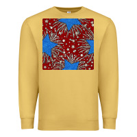 Antique Gold Glitter 4th of July Seamless Pattern Premium Sweatshirt - BundleAndBundleShop