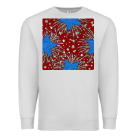Dove Grey Glitter 4th of July Seamless Pattern Premium Sweatshirt - BundleAndBundleShop