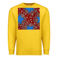 Lemon Glitter 4th of July Seamless Pattern Premium Sweatshirt - BundleAndBundleShop