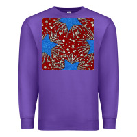 Purple Glitter 4th of July Seamless Pattern Premium Sweatshirt - BundleAndBundleShop