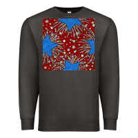 Smoke Glitter 4th of July Seamless Pattern Premium Sweatshirt - BundleAndBundleShop