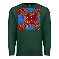 Sports Green Glitter 4th of July Seamless Pattern Premium Sweatshirt - BundleAndBundleShop