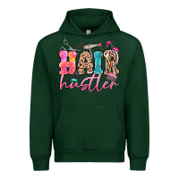 Forest Green hair hustler Urban Hoodie - MaliasSmallBusiness