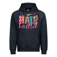 Navy hair hustler Urban Hoodie - MaliasSmallBusiness