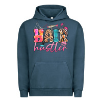 Pigment Midnight Navy hair hustler Urban Hoodie - MaliasSmallBusiness