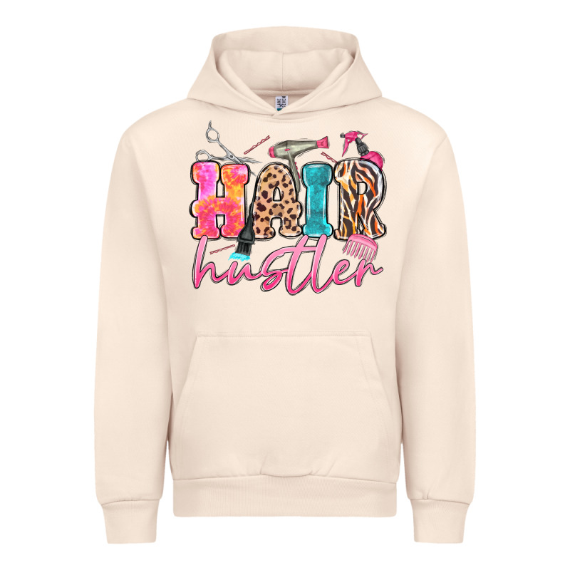 Hair Hustler Urban Hoodie by MaliasSmallBusiness | Teevron