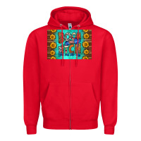 Red boom bitch get out the way skinny metal can holder Zipper Hoodie - HRA Design Shop