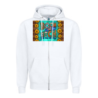 White boom bitch get out the way skinny metal can holder Zipper Hoodie - HRA Design Shop