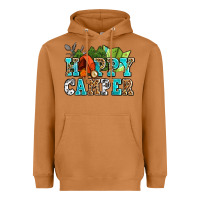 Meerkat happy camper with trees and map Heavyweight Hoodie - AdoDesignShop