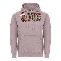 Vintage Zinc love christmas boots Vintage Hoodie - AdoDesignShop