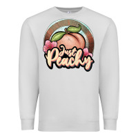 Dove Grey just peachy Premium Sweatshirt - JahusDesignShop