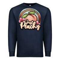 Navy just peachy Premium Sweatshirt - JahusDesignShop