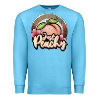 Ocean Blue just peachy Premium Sweatshirt - JahusDesignShop