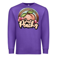 Purple just peachy Premium Sweatshirt - JahusDesignShop