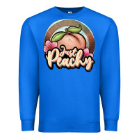 True Royal just peachy Premium Sweatshirt - JahusDesignShop