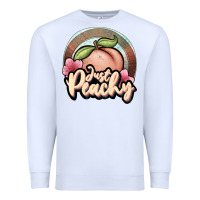 White just peachy Premium Sweatshirt - JahusDesignShop
