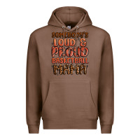 Chestnut somebodys loud and proud basketball mama Premium Hoodie - MaliasSmallBusiness