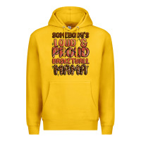 Lemon somebodys loud and proud basketball mama Premium Hoodie - MaliasSmallBusiness