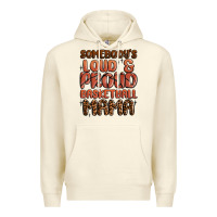 Sandshell somebodys loud and proud basketball mama Premium Hoodie - MaliasSmallBusiness