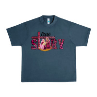 Midnight Navy Pink Christmas true story holy family Urban Heavy Tee - RanaPortraitStore