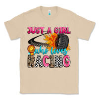 Mushroom just a girl who loves racing Classic Tee - Zillion Design Studio