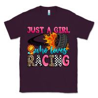 Plum just a girl who loves racing Classic Tee - Zillion Design Studio