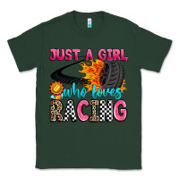 Sports Green just a girl who loves racing Classic Tee - Zillion Design Studio