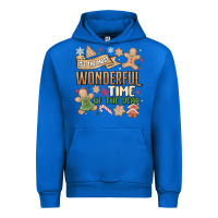 Cobalt wonderful time Urban Hoodie - MaliasSmallBusiness