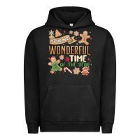 Pigment Black wonderful time Urban Hoodie - MaliasSmallBusiness