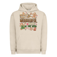 Pigment French Oak wonderful time Urban Hoodie - MaliasSmallBusiness