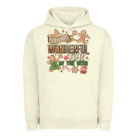 Pigment Pistachio wonderful time Urban Hoodie - MaliasSmallBusiness
