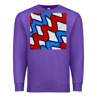 Purple Glitter 4th Of July Seamless Pattern Premium Sweatshirt - BundleAndBundleShop