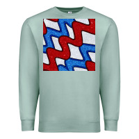 Seafoam Glitter 4th Of July Seamless Pattern Premium Sweatshirt - BundleAndBundleShop