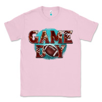 Bubblegum Pink game day football Classic Tee - BarkalooDesign