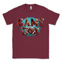 Burgundy game day football Classic Tee - BarkalooDesign