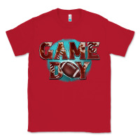 Red game day football Classic Tee - BarkalooDesign
