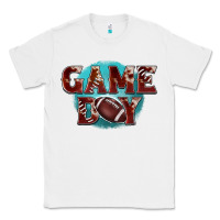 White game day football Classic Tee - BarkalooDesign