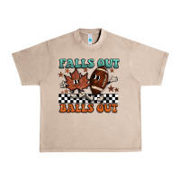 French Oak falls out balls out Urban Heavy Tee - BarkalooDesign