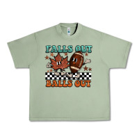 Oil Green falls out balls out Urban Heavy Tee - BarkalooDesign