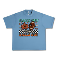 Pebble Blue falls out balls out Urban Heavy Tee - BarkalooDesign
