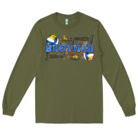 Army Green brother volleyball Long Sleeve Tee - Zillion Design Studio