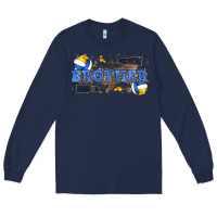 Navy brother volleyball Long Sleeve Tee - Zillion Design Studio