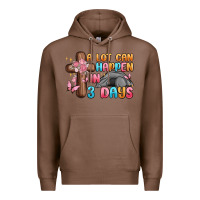 Chestnut a lot can happen in 3 days Premium Hoodie - MaliasSmallBusiness